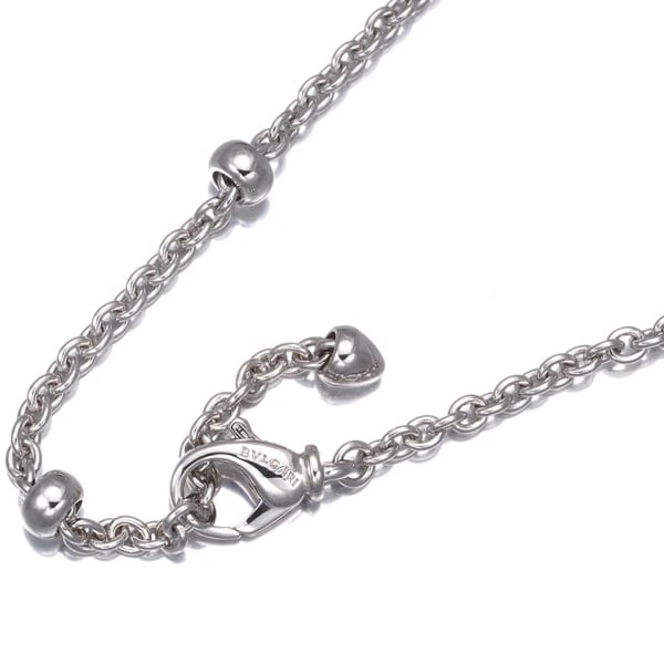BVLGARI CHAIN NECKLACE CATENE THREE BALL BEAD (1 of 2)