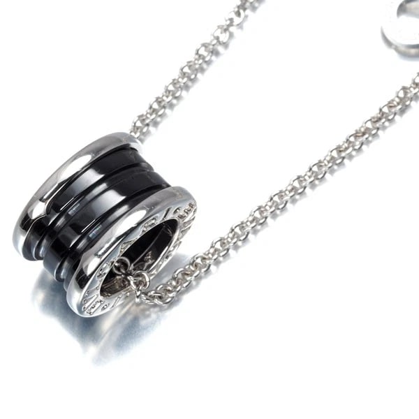 BVLGARI NECKLACE SAVE THE CHILDREN 925 STERLING SILVER/CERAMIC (1 of 2)