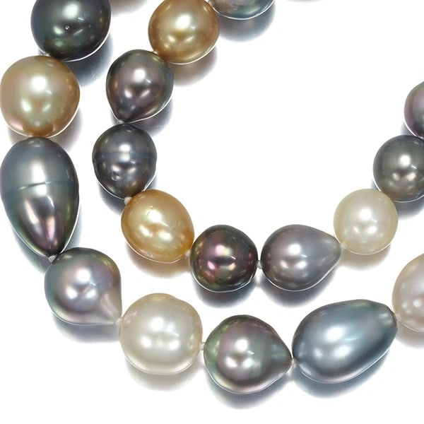 TASAKI NECKLACE SOUTH SEA PEARL SOUTH SEA PEARL BAROQUE LONG (1 of 3)