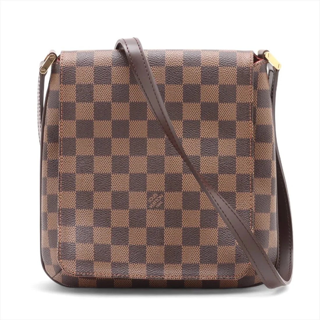 LOUIS VUITTON DAMIER MUSETTE SALSA LONG SHOULDER: Louis Vuitton Damier Musette salsa long shoulder Brand: Louis Vuitton Type: Shoulder bag Material: None Color: Brown Size: Height:9.3inch Length:8.9inch Depth:2.0inch Shoulder height:20.9inch Acc
