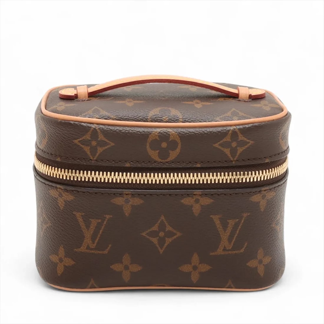 LOUIS VUITTON MONOGRAM NICE NANO BROWN (1 of 6)