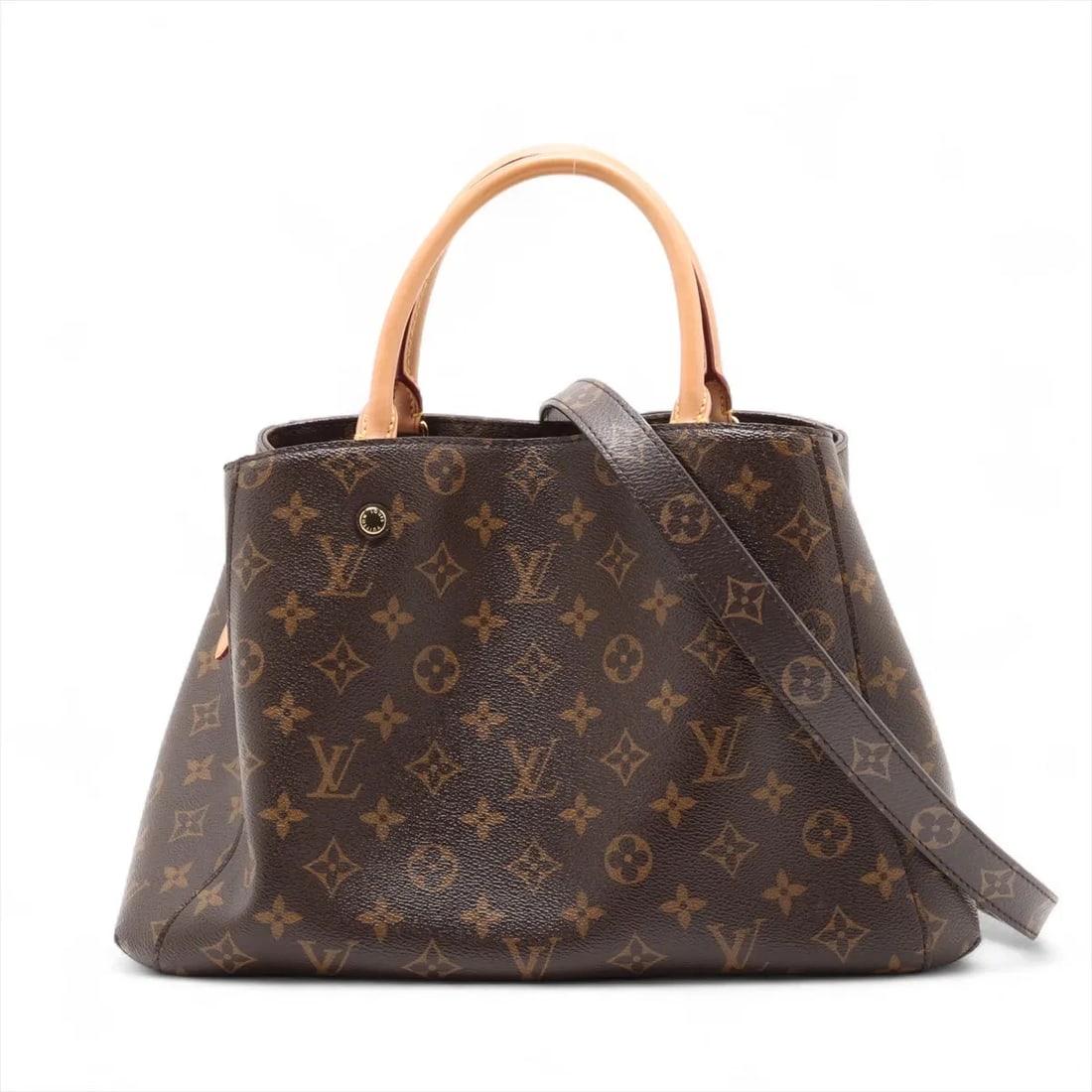 LOUIS VUITTON MONOGRAM MONTAIGNE MM BROWN (1 of 7)