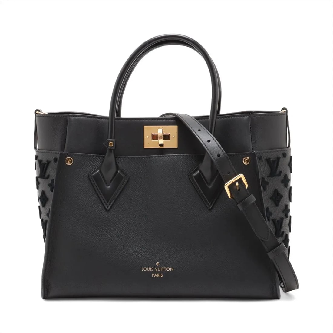 LOUIS VUITTON MONOGRAM TUFFETAGE BLACK (1 of 7)