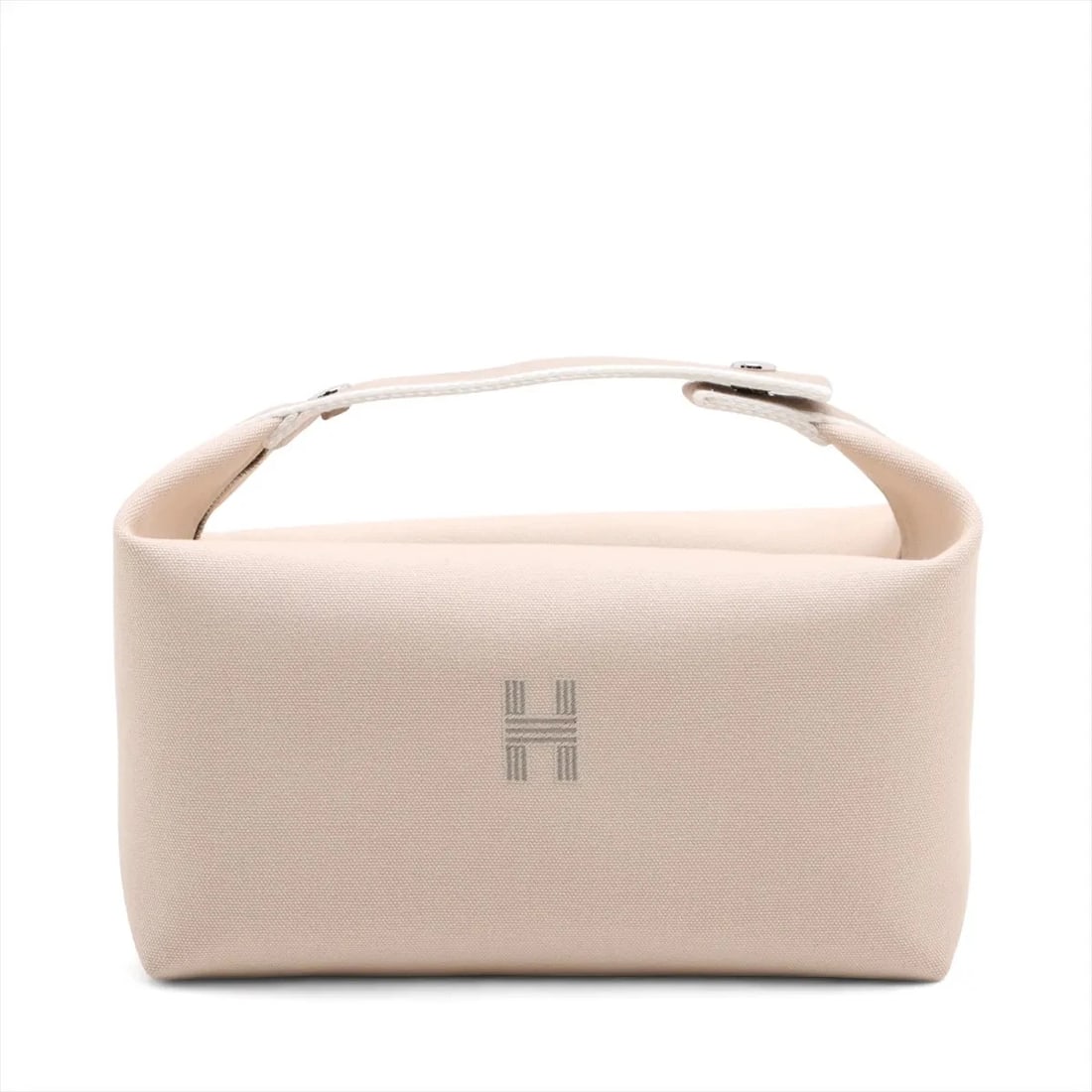 HERMES BRID A BLACK GM CANVAS BEIGE SILVER: Hermes Brid A Black GM canvas Beige Silver Brand: Hermes Type: Hand bag Material: canvas Color: Beige Size: Height:6.5inch Length:9.6inch Depth:5.9inch Handle height:2.0inch Accessories: None