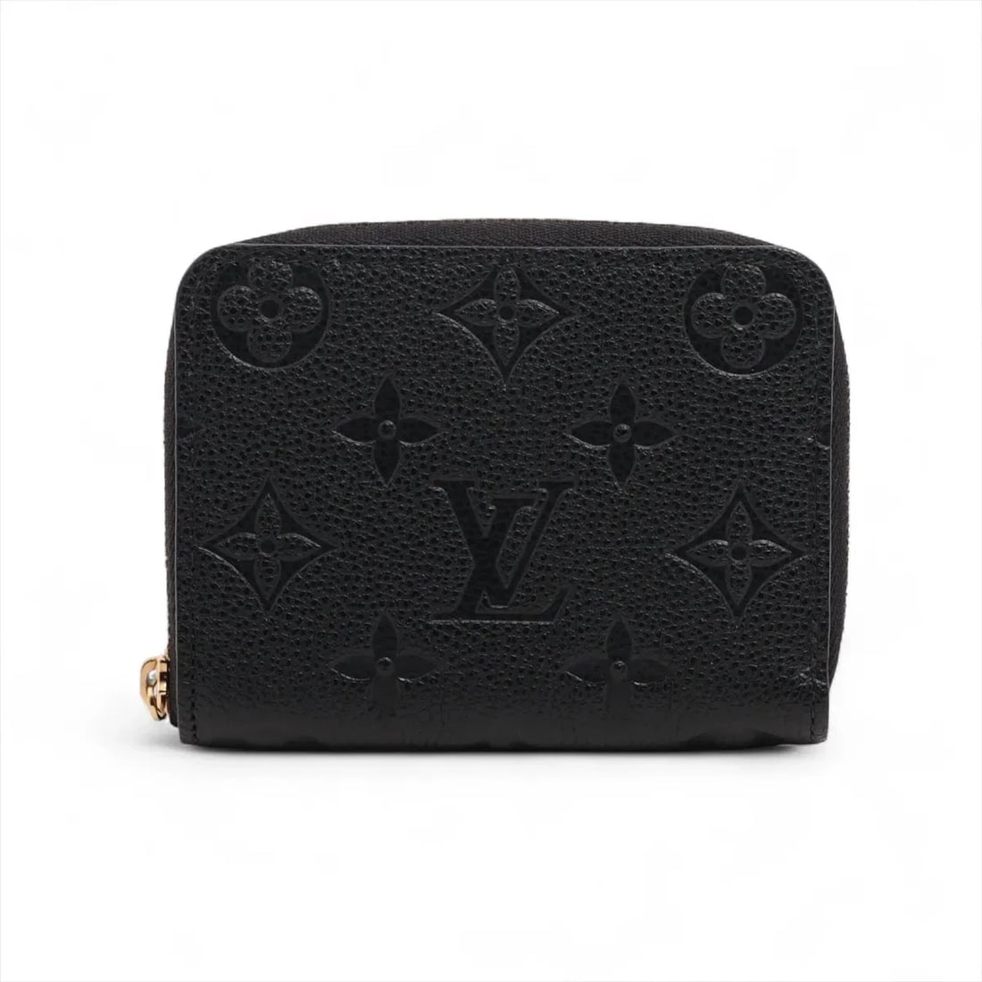 LOUIS VUITTON EMPREINTE ZIPPY COIN PURSE NOIR COIN PURSE: Louis Vuitton Empreinte Zippy Coin Purse Noir Coin purse Brand: Louis Vuitton Type: Coin Purse Material: None Color: Noir Size: Height:3.3inchLength:4.3inchDepth:0.8inch Accessories: None