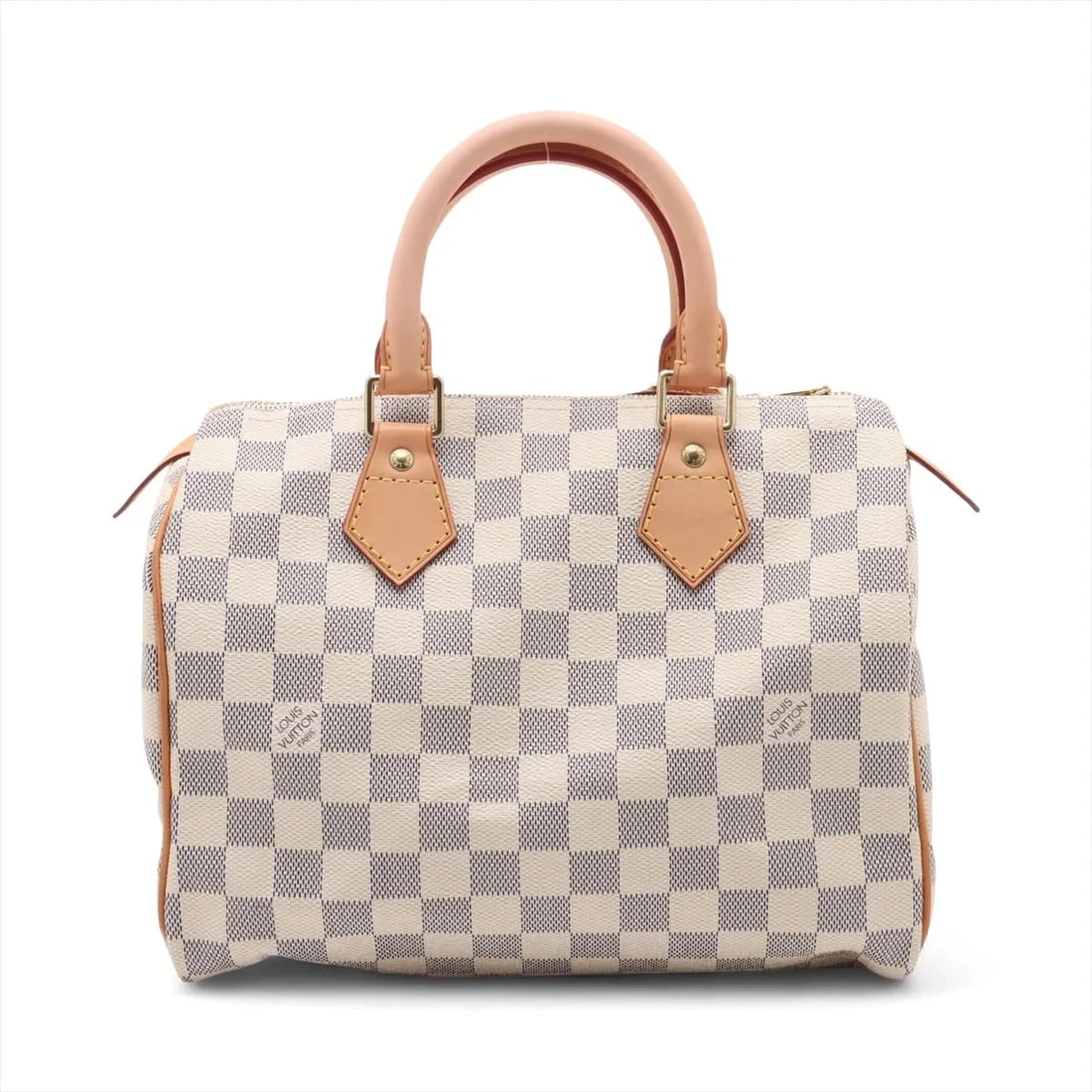 LOUIS VUITTON DAMIER AZURE SPEEDY 25 WHITE (1 of 6)