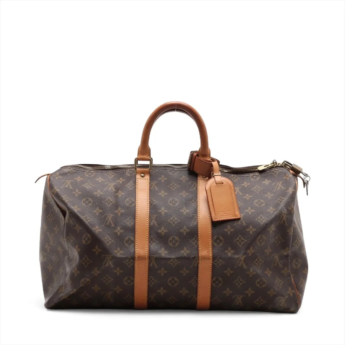 LOUIS VUITTON MONOGRAM KEEPALL 45 BROWN - 2