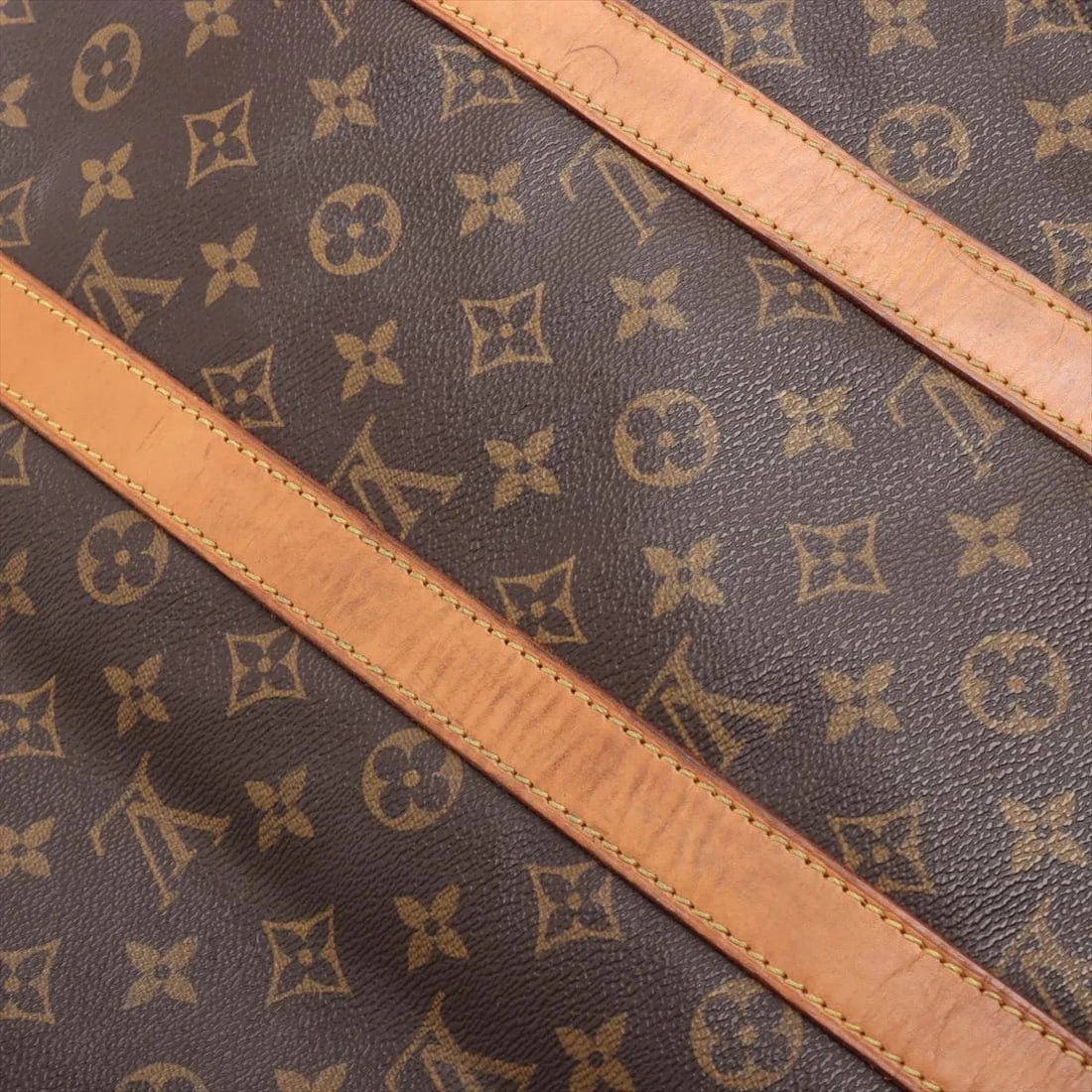 LOUIS VUITTON MONOGRAM KEEPALL 45 BROWN - 8