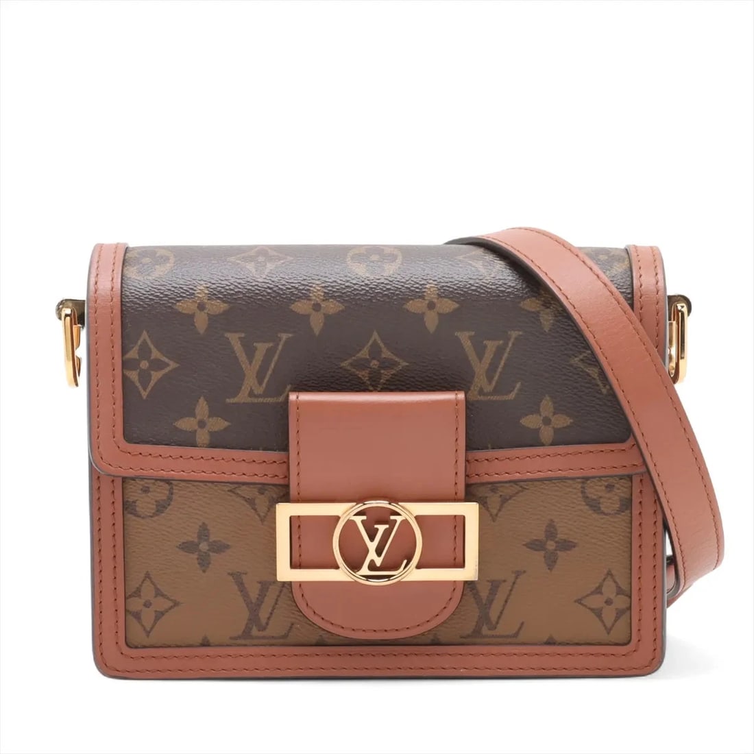 LOUIS VUITTON MONOGRAM REVERSE DAUPHINE MINI (1 of 6)