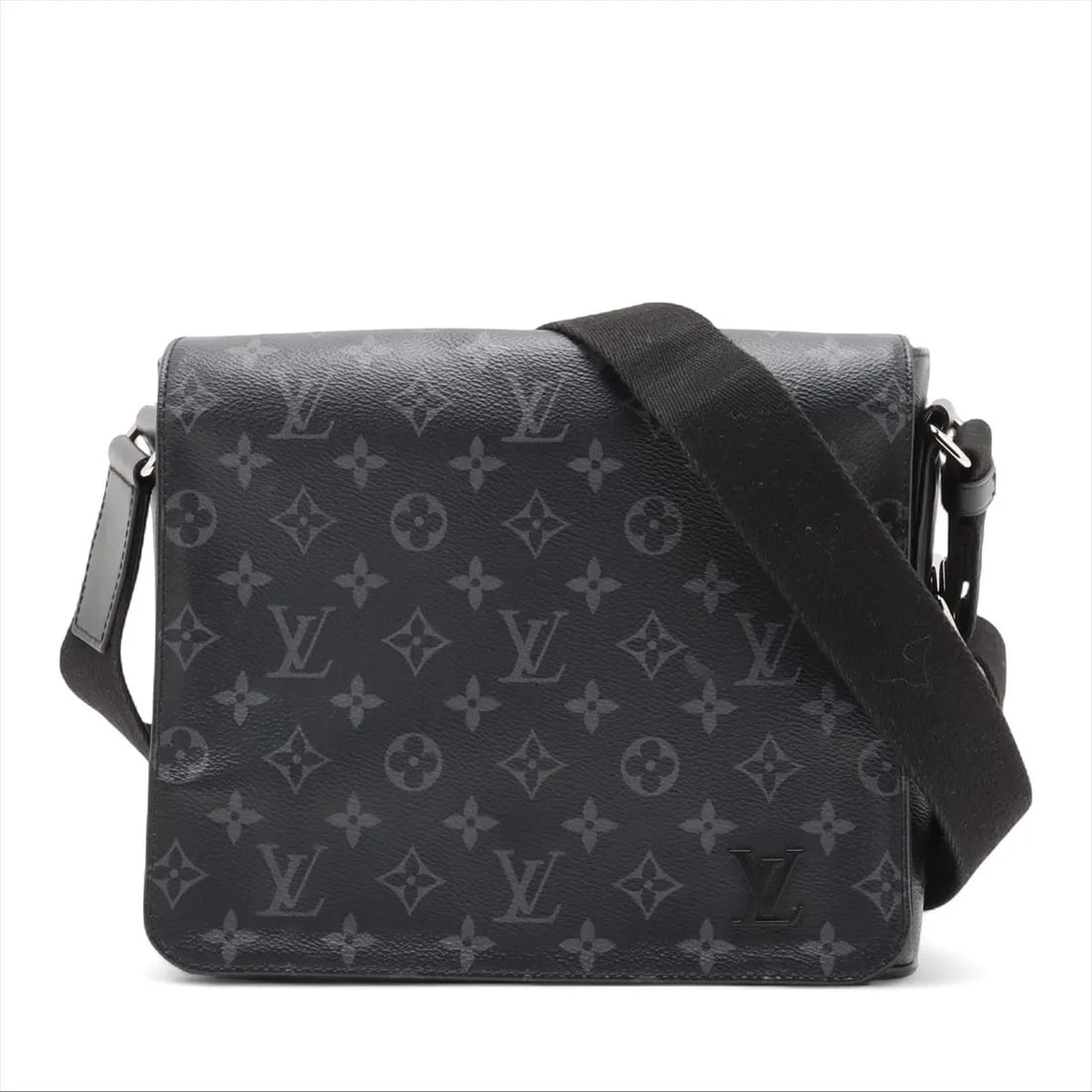 LOUIS VUITTON MONOGRAM ECLIPSE DISTRICT PMNM BLACK (1 of 10)