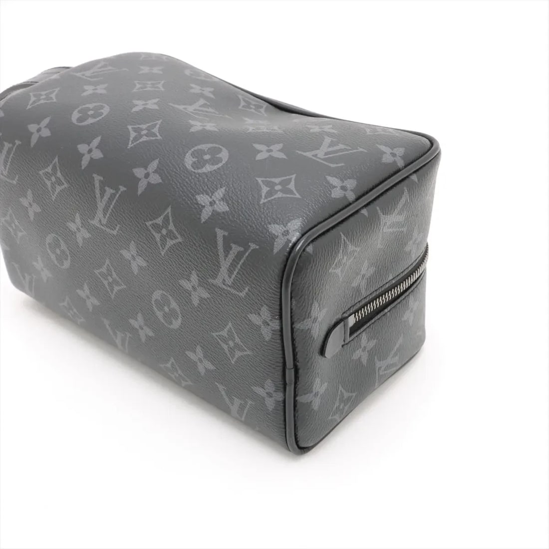 LOUIS VUITTON MONOGRAM ECLIPSE ROCKER DOPP KIT BLACK - 3