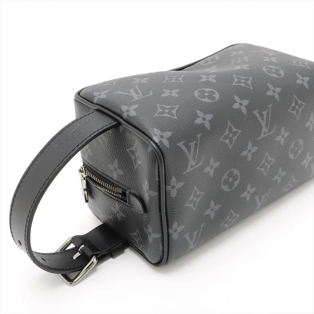 LOUIS VUITTON MONOGRAM ECLIPSE ROCKER DOPP KIT BLACK - 4