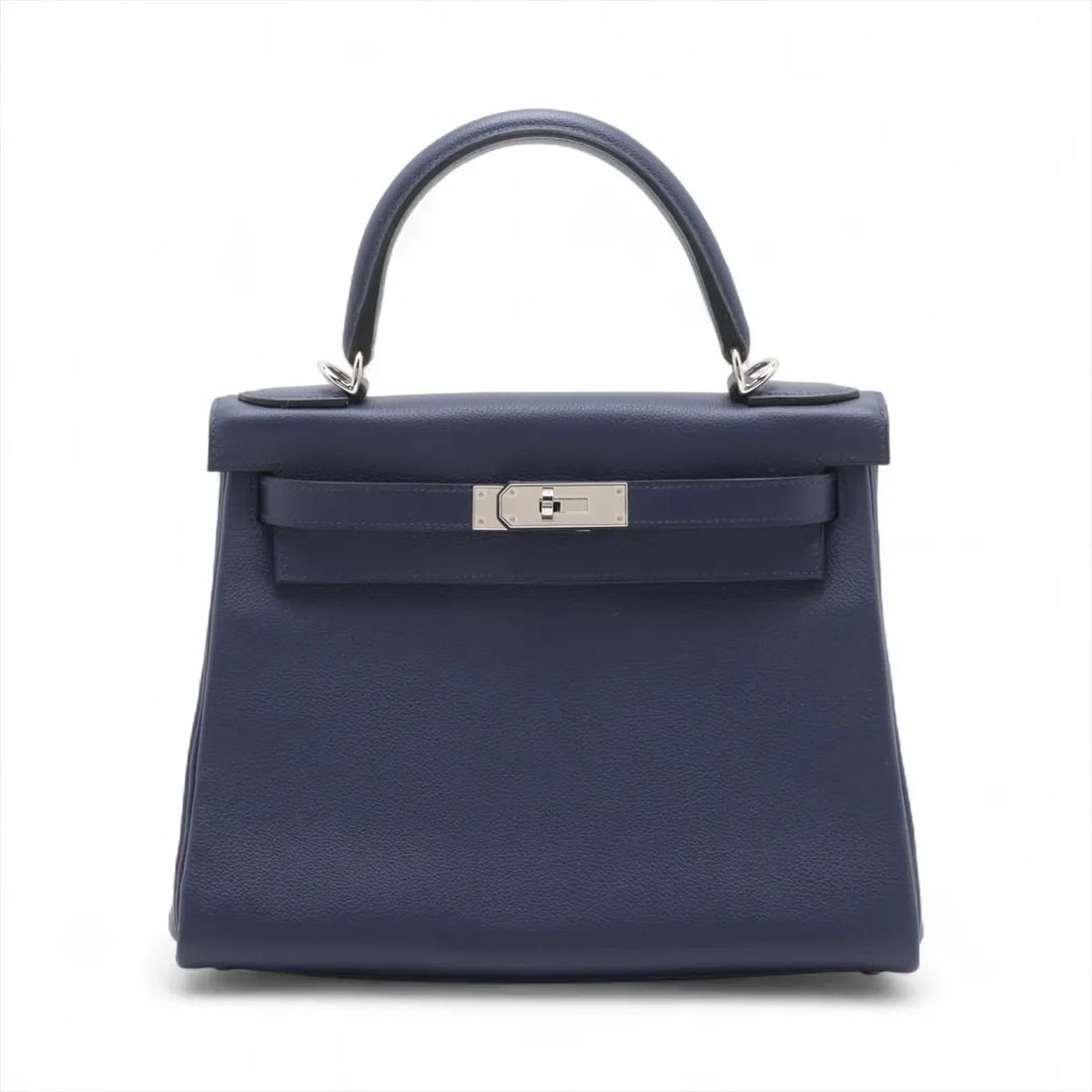 HERMES KELLY 28 LE TOURNAY VERSO EVERCOLOR BLUE: Hermes Kelly 28 Le Tournay Verso Evercolor blue Brand: Hermes Type: Hand bag Material: Evercolor Color: Blue encre Size: Height:7.7inch Length:10.8inch Depth:4.5inch Handle height:3.5inch 