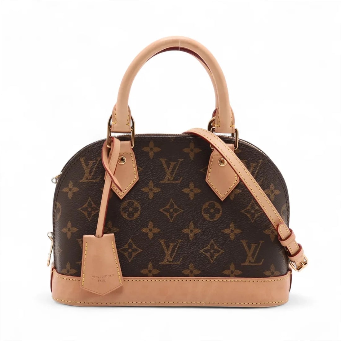 LOUIS VUITTON MONOGRAM ALMA BB BROWN (1 of 8)