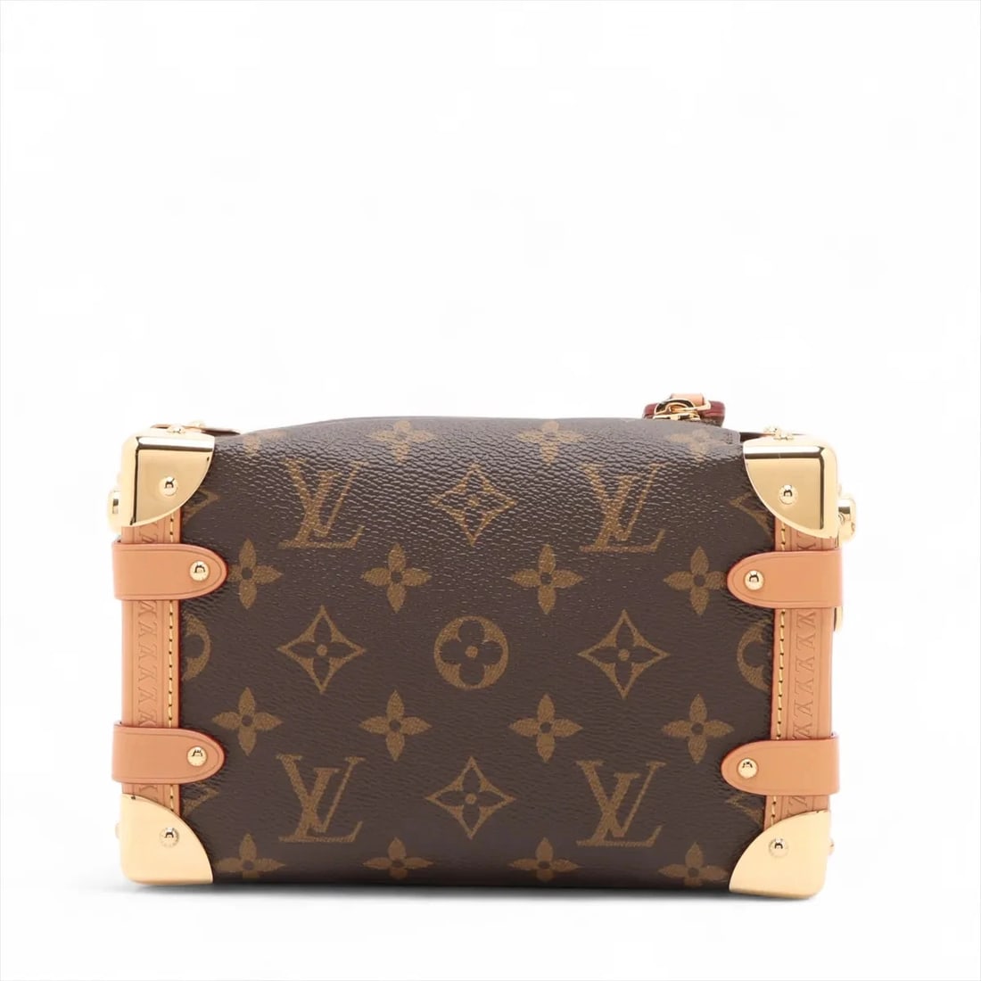 LOUIS VUITTON MONOGRAM SIDE TRUNK PM BROWN - 2