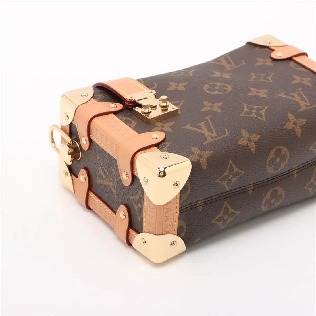 LOUIS VUITTON MONOGRAM SIDE TRUNK PM BROWN - 4