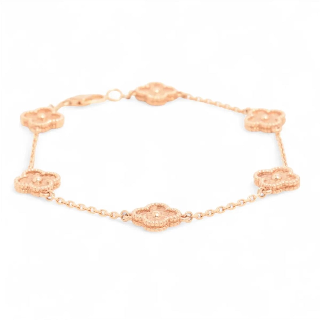 VAN CLEEF & ARPELS SWEET ALHAMBRA BRACELET 750(PG) (1 of 5)