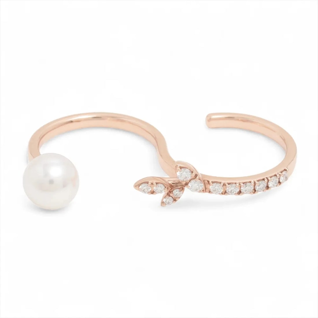 TASAKI KUGEL DIAMOND PEARL RING 750(PG): TASAKI Kugel diamond Pearl Ring 750(PG) Brand: TASAKI Type: Ring Material: 750(PG) Color: none Size: 6US Accessories: None Accessories Notice: When purchasing pre-owned goods, please refer to