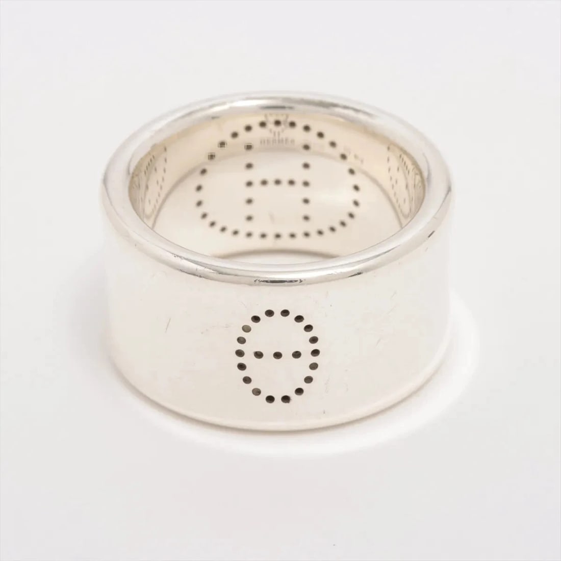 HERMÈS ECLIPSE RUBAN RING 925 SILVER - 2