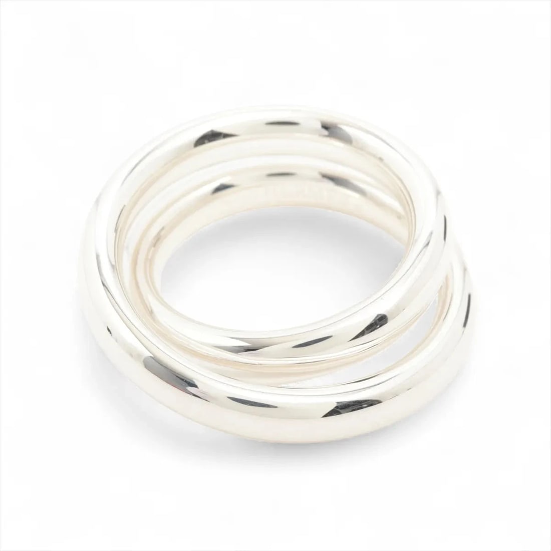 HERMÈS VERTIGES RING 925 SILVER: Hermès Vertiges Ring 925 Silver Brand: Hermès Type: Ring Material: 925 Silver Color: Silver Size: 7.25 US Accessories: None Accessories Notice: When purchasing pre-owned goods, please refe