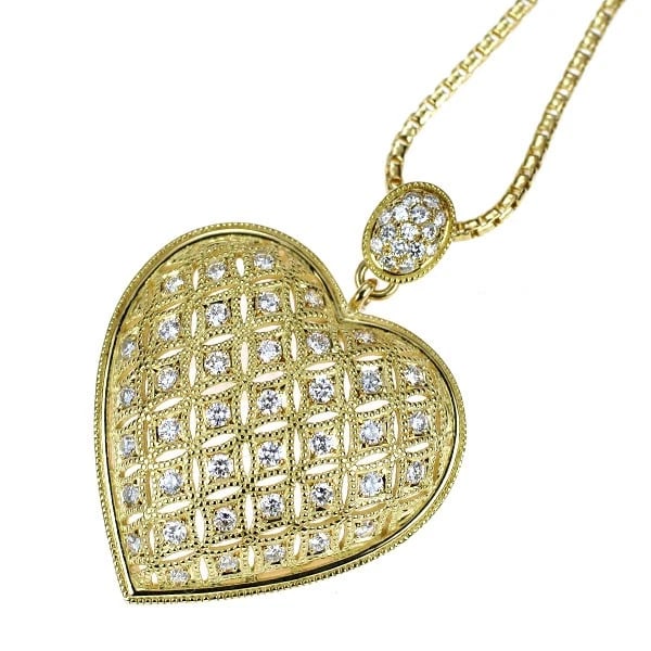STAR SAND K18YG DIAMOND PENDANT NECKLACE: Star Sand K18YG Diamond Pendant Necklace Brand: None Type: pendant necklace Material: Metal K18YG Main Stone/Creation Natural Color: yellow Size: Necklace: Chain Length