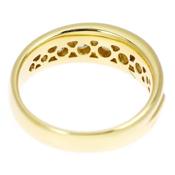 K18YG DIAMOND RING - 2