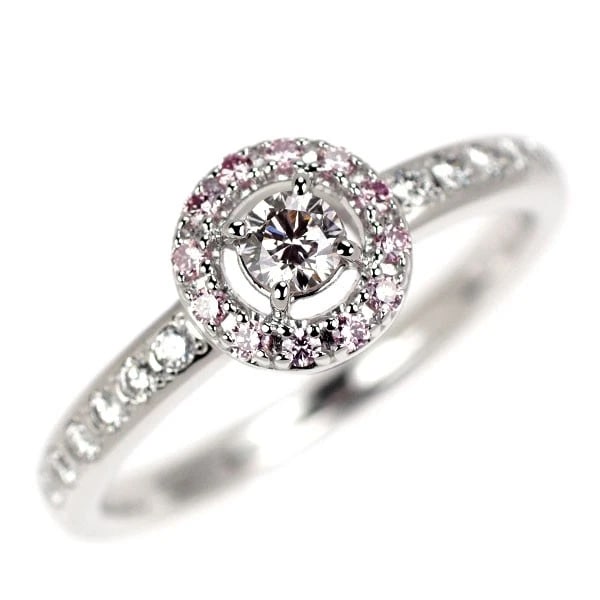 TASAKI PEARL K18WG NATURAL PINK/COLORLESS DIAMOND RING: Tasaki Pearl K18WG Natural Pink/Colorless Diamond Ring Brand: Tasaki Pearl Type: ring Material: Metal K18WG Main Stone/Creation Natural Color: None Size: 6.75 - 7 US Accessories: None