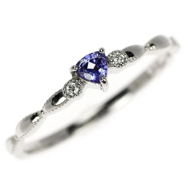 PT950 AMERICAN SAN BENITO BENITOITE DIAMOND RING: Pt950 American San Benito Benitoite Diamond Ring Brand: None Type: ring Material: Metal Pt950 Color: None Size: 6 US Accessories: None Accessories Notice: When purchasing pre-owned goods,