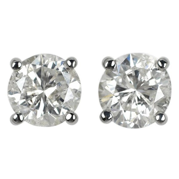 PT950/ PT900 DIAMOND EARRINGS: Pt950/ Pt900 Diamond Earrings Brand: None Type: piercing Material: Metal Pt950/ Pt900 Main Stone/Creation Natural Color: Platinum Size: Length/Width/Diameter7.1Width/Thickness7.1 Accessories: