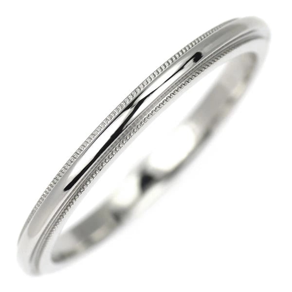 TIFFANY PT950 RING: Tiffany Pt950 Ring Brand: Tiffany Type: ring Material: Metal Pt950 Main Stone/Creation Natural Color: Platinum Size: 6.75 - 7 US Accessories: None Accessories Notice: When purchasing