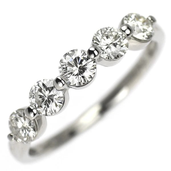 PT900 DIAMOND RING: Pt900 diamond ring Brand: None Type: ring Material: Metal Pt900 Main Stone/Creation Natural Color: Platinum Size: 5.5 - 5.75 US Accessories: None Accessories Notice: When purchasing pre-ow