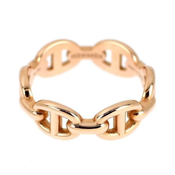 HERMES K18PG RING - 2