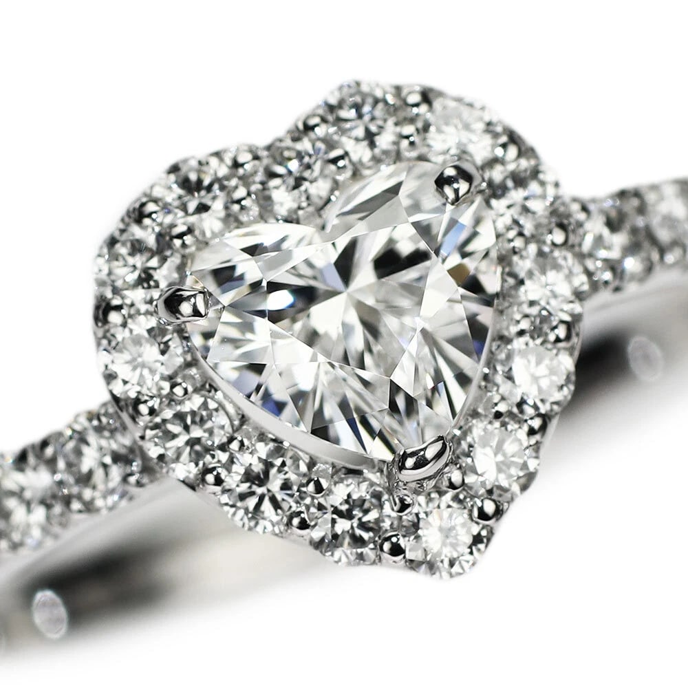 PT950 TOP GRADE HEART SHAPE DIAMO: Pt950 Top Grade Heart Shape Diamo Brand: None Type: ring Material: Metal Pt950 Main Stone/Creation Natural Color: Platinum Size: 6 US Accessories: None Accessories Notice: When purchasing