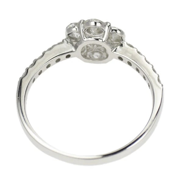 PT950 SAKURA CUT DIAMOND RING - 2