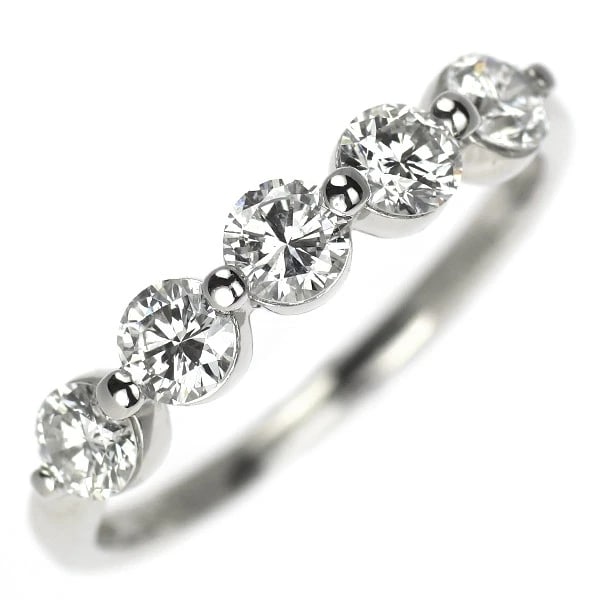 PT900 DIAMOND RING: Pt900 diamond ring Brand: None Type: ring Material: Metal Pt900 Main Stone/Creation Natural Color: Platinum Size: 5.5 - 5.75 US Accessories: None Accessories Notice: When purchasing pre-owned