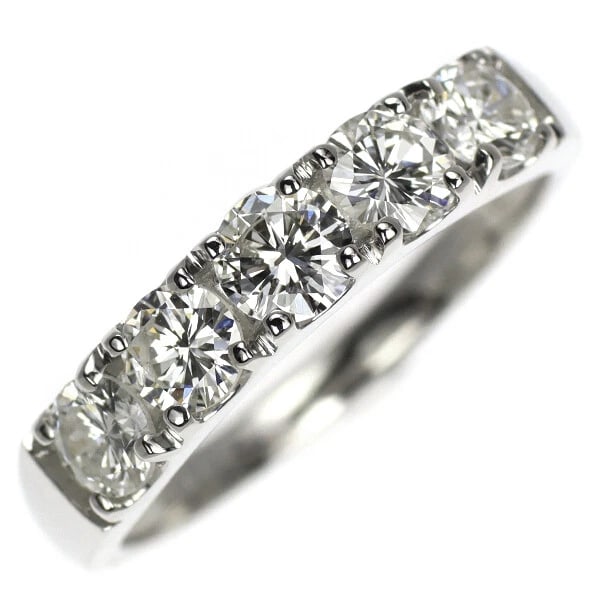 PT950 DIAMOND RING: Pt950 Diamond Ring Brand: None Type: ring Material: Metal Pt950 Main Stone/Creation Natural Color: None Size: 6 US Accessories: None Accessories Notice: When purchasing pre-owned goods, pl