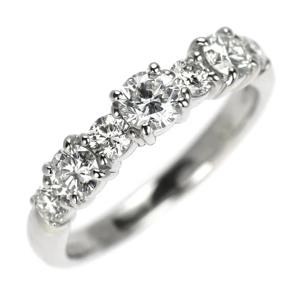 PT900 DIAMOND RING: Pt900 diamond ring Brand: None Type: ring Material: Metal Pt900 Main Stone/Creation Natural Color: None Size: 6 US Accessories: None Accessories Notice: When purchasing pre-owned goods, pl