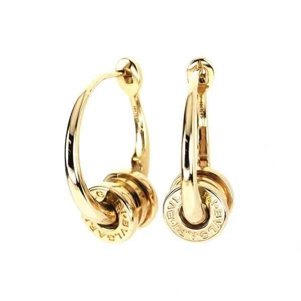 BVLGARI K18YG EARRINGS B.ZERO1: Bvlgari K18YG earrings B.ZERO1 Brand: Bvlgari Type: piercing Material: Metal K18YG Color: Gold Size: Length/Width/Diameter21.0Width/Thickness7.4 Accessories: None Accessories Notice: When