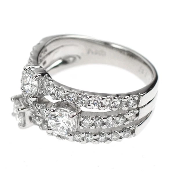 PT900 DIAMOND RING - 2