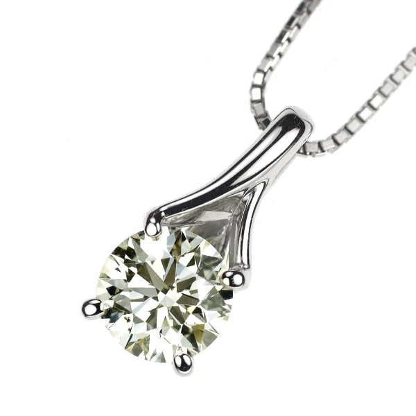PT900/PT850 DIAMOND PENDANT NECKLACE: Pt900/Pt850 Diamond Pendant Necklace Brand: None Type: pendant necklace Material: Metal Pt850 Main Stone/Creation Natural Color: None Size: Necklace: Chain Length