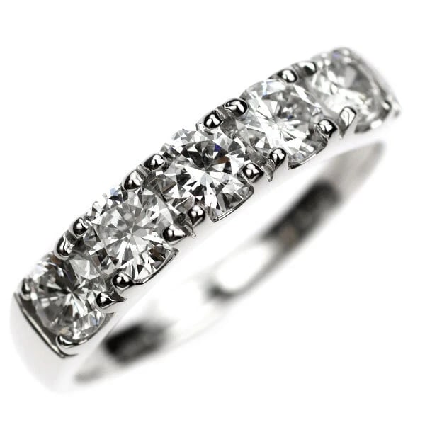 PT950 DIAMOND RING: Pt950 Diamond Ring Brand: None Type: ring Material: Metal Pt950 Main Stone/Creation Natural Color: Platinum Size: 6 US Accessories: None Accessories Notice: When purchasing pre-owned goods