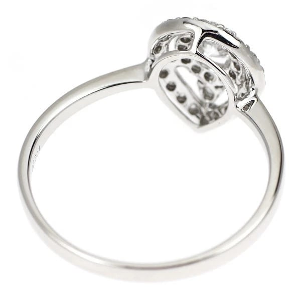 K18WG DIAMOND RING - 2