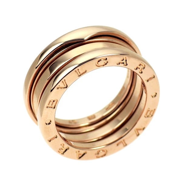 BULGARI K18PG RING B.ZERO1: Bulgari K18PG Ring B.ZERO1 Brand: Bvlgari Type: ring Material: Metal K18PG Color: Gold Size: 4.5 US Accessories: None Accessories Notice: When purchasing pre-owned goods, please refer to the