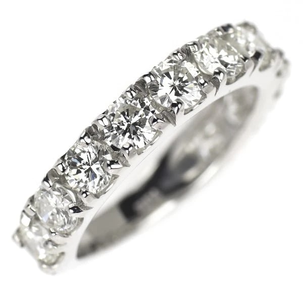 PT900 DIAMOND RING: Pt900 Diamond Ring Brand: None Type: ring Material: Metal Pt900 Main Stone/Creation Natural Color: Platinum Size: 6 US Accessories: None Accessories Notice: When purchasing pre-owned goods