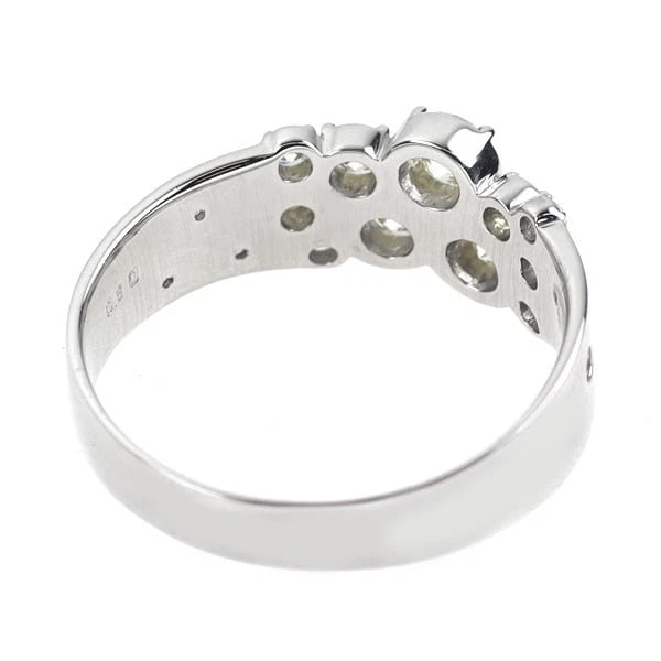 PT950 H&C DIAMOND RING - 2