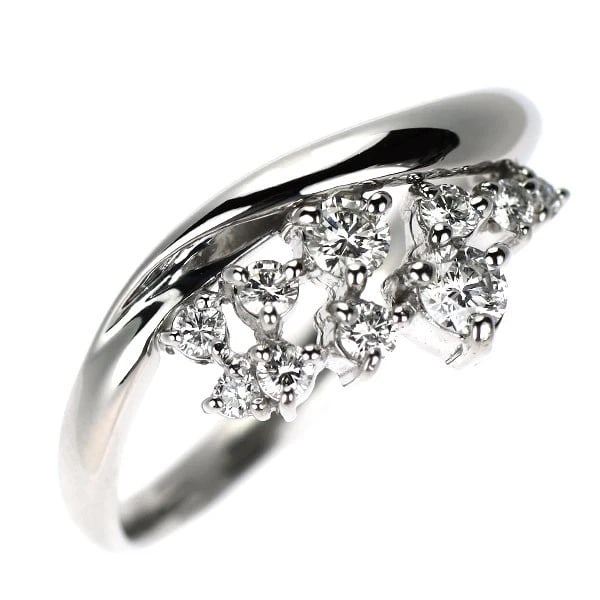 PT900 DIAMOND RING: Pt900 diamond ring Brand: None Type: ring Material: Metal Pt900 Main Stone/Creation Natural Color: None Size: 8.75 US Accessories: None Accessories Notice: When purchasing pre-owned goods,