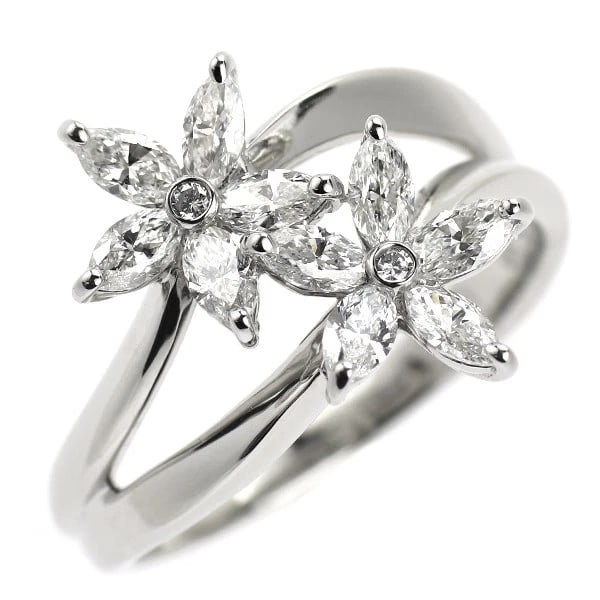 PT900 DIAMOND RING: Pt900 diamond ring Brand: None Type: ring Material: Metal Pt900 Main Stone/Creation Natural Color: None Size: 7.25 US Accessories: None Accessories Notice: When purchasing pre-owned goods,