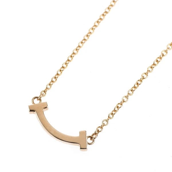 TIFFANY & CO K18PG PENDANT NECKLACE: Tiffany & Co K18PG Pendant Necklace Brand: Tiffany Type: pendant necklace Material: Metal K18PG Color: pink gold Size: Necklace: Chain Length 45.5Length/Width/Diameter4.4Width/Thickness13.7 