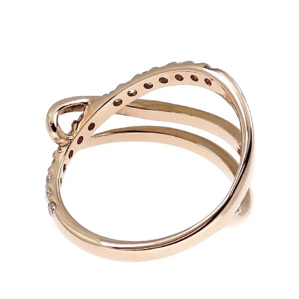 K18PG DIAMOND RING - 2