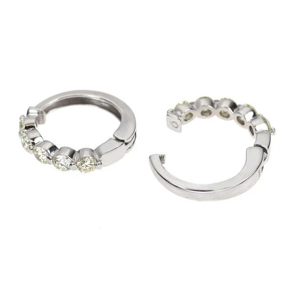 PT900 DIAMOND EARRING PIERCING - 2